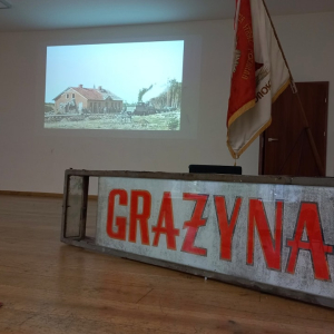 Szyld kina Grazyna