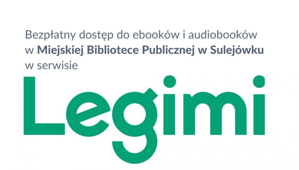 Bezpłatny dostęp do Legimi w Bibliotece w Sulejówku